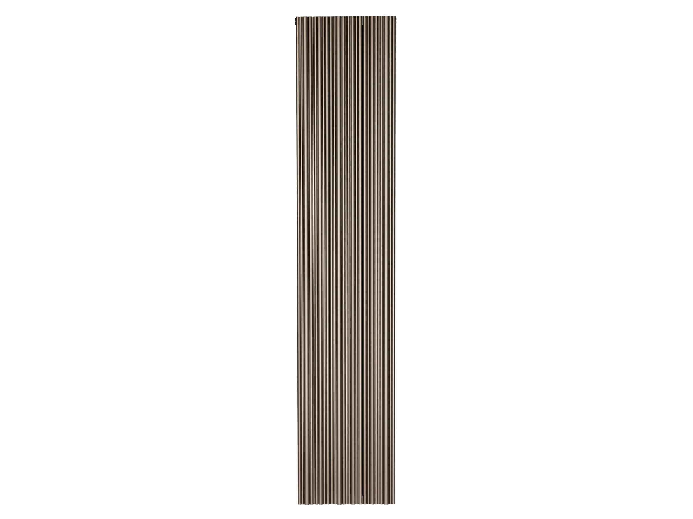 Calorifer decorativ LOJIMAX, colectia BAMBOO DOUBLE inaltimea 300 mm. latimea 239 mm. BRONZE MATT ANODISING