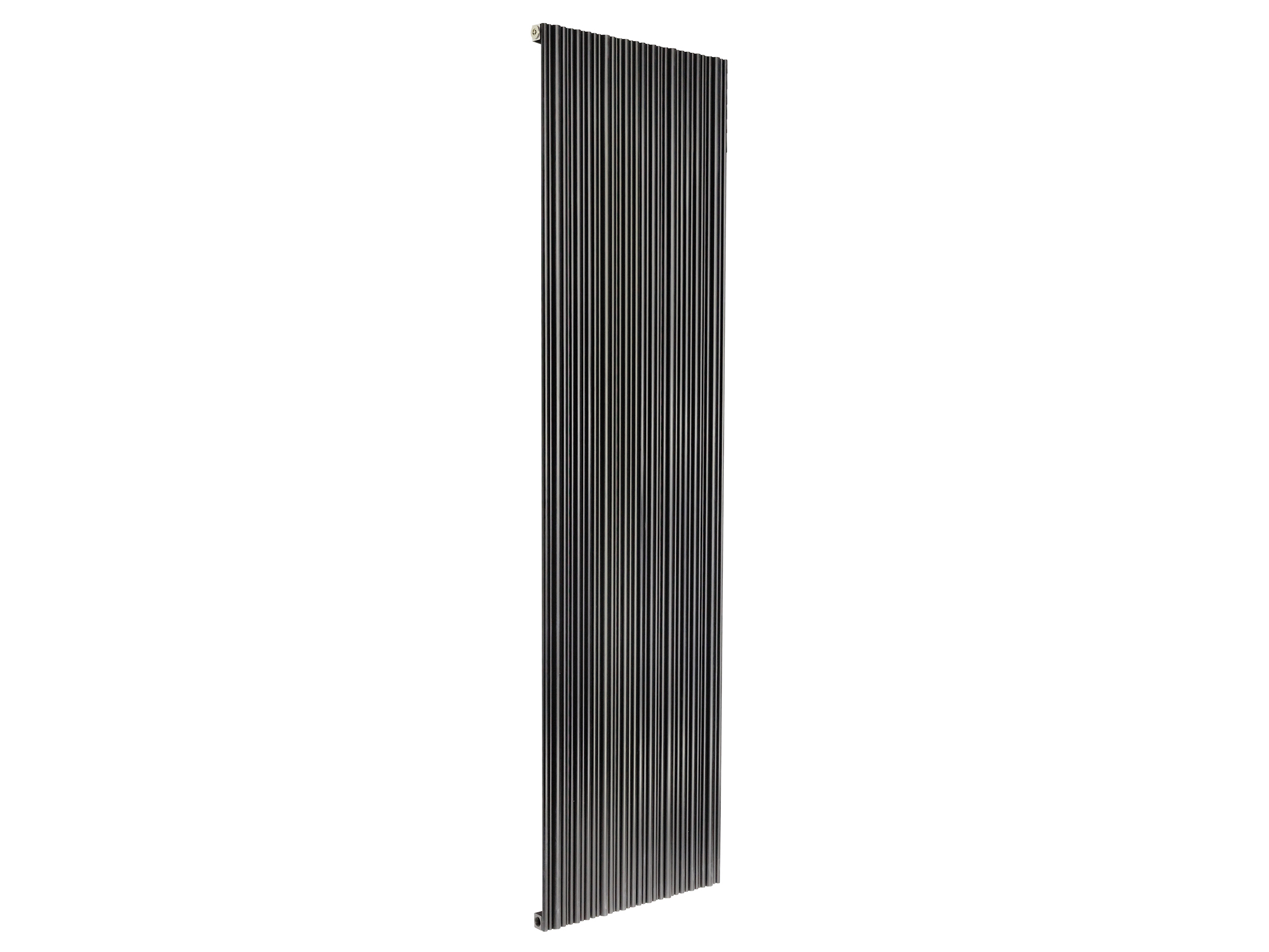 Calorifer decorativ LOJIMAX, colectia BAMBOO inaltimea 700 mm. latimea 239 mm. antracit mat