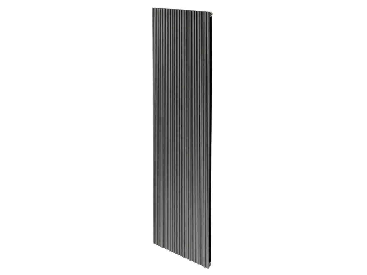 Дизайнерский радиатор LOJIMAX коллекция BAMBOO DOUBLE 1800x479 мм, Антрацит 