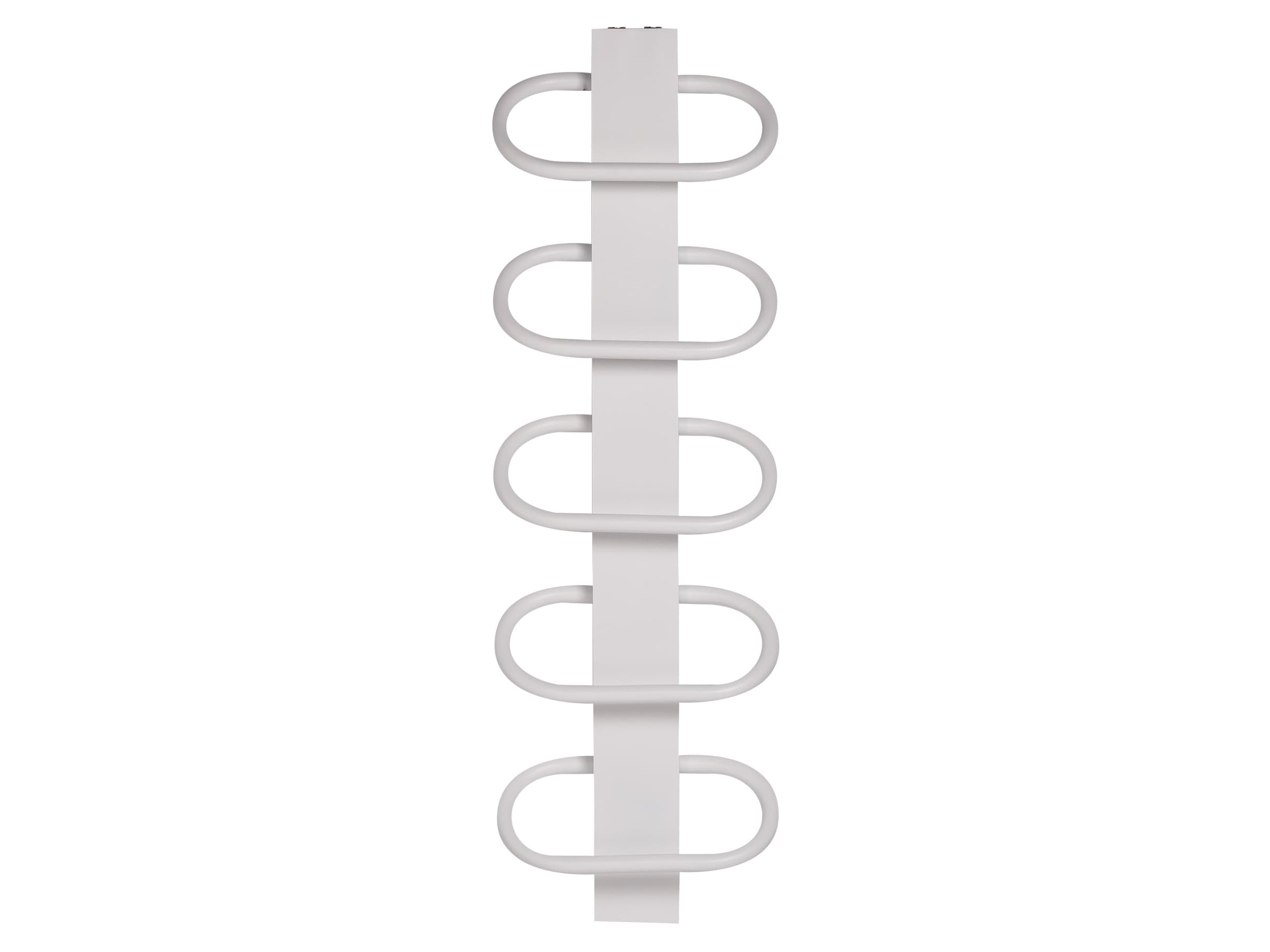 Uscător de prosoape decorativ LOJIMAX, colecția PEARL Lățime 1010 mm. Înălțime 400 mm. negru mat