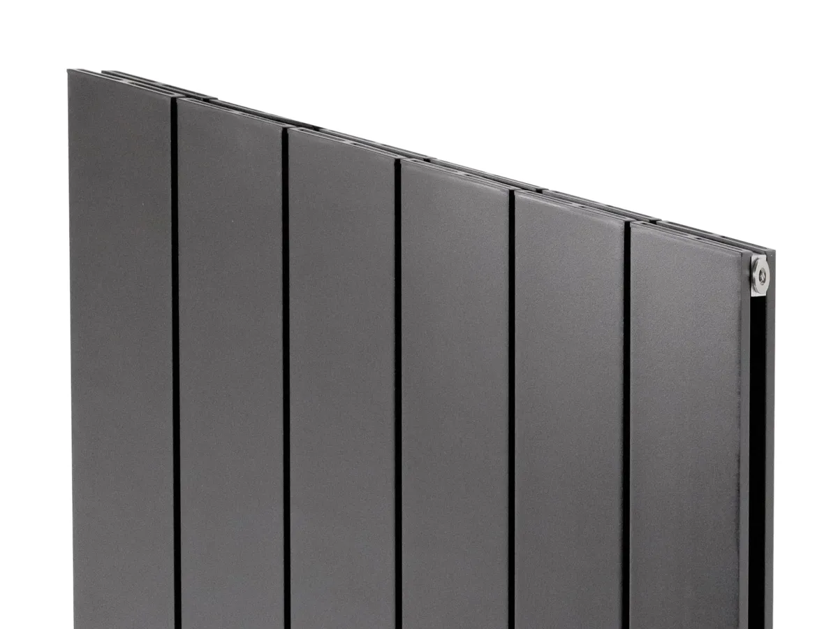 Calorifer decorativ  LOJIMAX colecția KALSEDON DOUBLE 500x1515 mm, Antracit