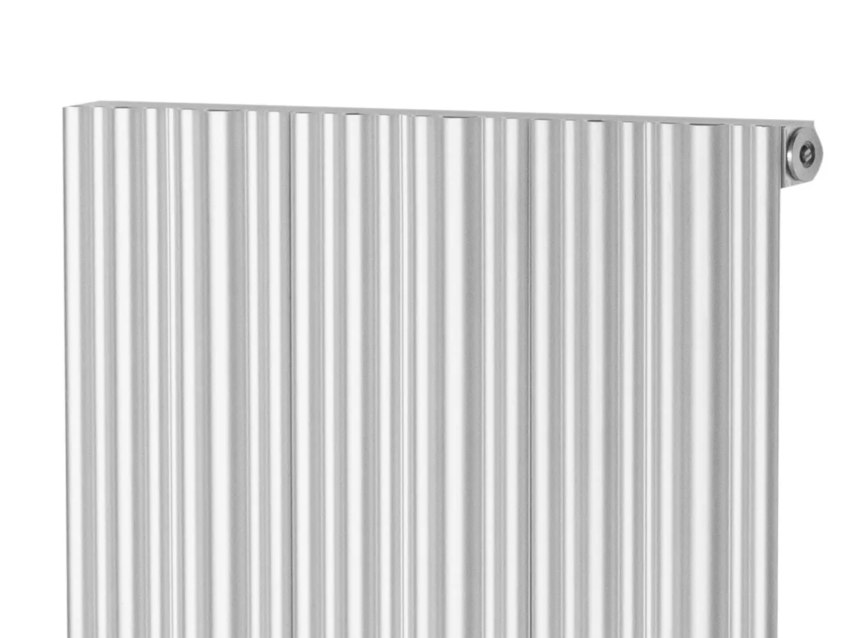 Дизайнерский радиатор LOJIMAX коллекция BAMBOO 1600x479 мм, Inox Matt Anodising
