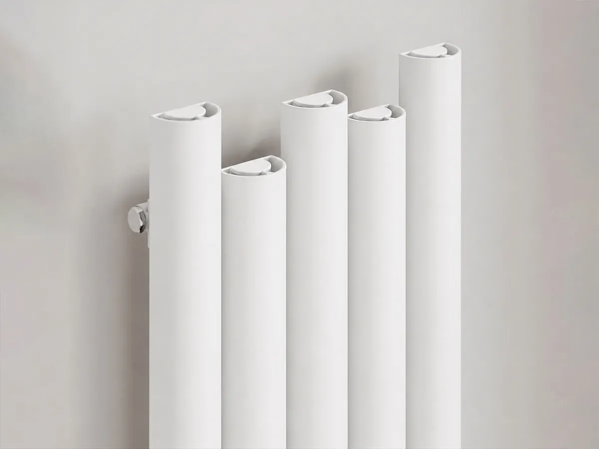 Calorifer decorativ CARISA, colecția MOTION, 1800x310 mm, ALB