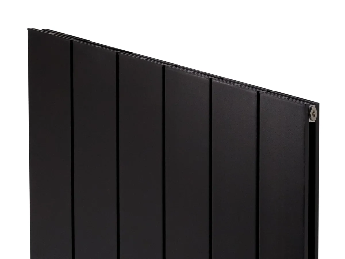 Calorifer decorativ  LOJIMAX colecția KALSEDON DOUBLE 500x1515 mm, Negru