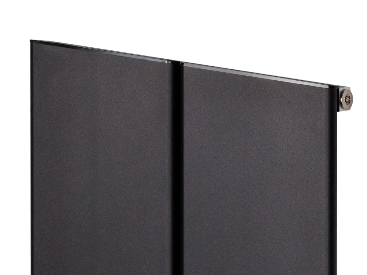 Calorifer decorativ LOJIMAX colecția NISH 1600x404 mm, Negru