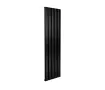 Calorifer decorativ LOJIMAX, colectie DIAMOND 300 mm. 1396 mm. negru mat