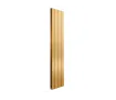 Дизайнерский радиатор LOJIMAX коллекция KALSEDON DOUBLE 1600x375 мм, GOLD SATIN