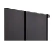 Calorifer decorativ LOJIMAX colecția NISH 1600x404 mm, Negru
