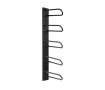 Uscător de prosoape de design LOJIMAX colecția PRUSIAS 1200x400 mm, Negru