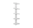 Uscător de prosoape decorativ LOJIMAX, colecția TEOS Lățime 390 mm. Înălțime 400 mm. alb mat