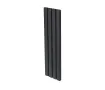 Calorifer decorativ LOJIMAX, colectia  DIAMOND DOUBLE высота 300 mm. ширина 296 mm. antracit mat