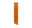 Calorifer decorativ LOJIMAX, colectia BAMBOO inaltimea 500 mm. latimea 359 mm. COPPER MATT ANODISING