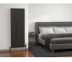 Calorifer decorativ LOJIMAX, colectie BELLA 1400 mm. 1053 mm. negru mat