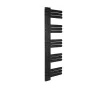 Uscător de prosoape decorativ LOJIMAX, colecția NUMMO Lățime 250 mm. Înălțime 400 mm. negru mat