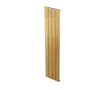 Дизайнерский радиатор LOJIMAX коллекция KALSEDON 1600x375 мм, GOLD SATIN