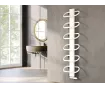 Uscător de prosoape decorativ LOJIMAX, colecția PEARL Lățime 1010 mm. Înălțime 400 mm. negru mat