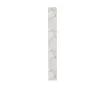 Uscător de prosoape de design LOJIMAX colecția PRUSIAS 1000x400 mm, Alb