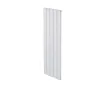 Calorifer decorativ LOJIMAX colecția DIAMOND DOUBLE 1600x396 mm, Alb