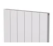 Calorifer decorativ  LOJIMAX colecția KALSEDON DOUBLE 1800x565 mm, Alb