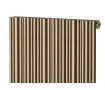 Calorifer decorativ LOJIMAX colecția BAMBOO 1600x479 mm, Bronze Light Anodising
