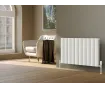 Calorifer decorativ LOJIMAX colecția OTIS DOUBLE 500x1036 mm, Alb