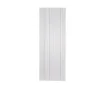 Calorifer decorativ LOJIMAX, colectia BAMBOO DOUBLE inaltimea 300 mm. latimea 239 mm. alb mat