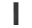 Calorifer decorativ LOJIMAX colecția NISH 1800x404 mm, Negru