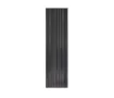 Calorifer decorativ LOJIMAX, colectia BAMBOO inaltimea 700 mm. latimea 239 mm. antracit mat