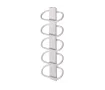Uscător de prosoape decorativ LOJIMAX, colecția PEARL Lățime 1010 mm. Înălțime 400 mm. negru mat