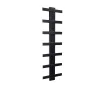 Uscător de prosoape de design LOJIMAX colecția ALBATROS STYLE 1540x450 mm, Negru