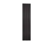 Дизайнерский радиатор LOJIMAX коллекция KALSEDON 1800x470 мм, BLACK SATIN