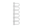 Uscător de prosoape decorativ LOJIMAX, colecția PANA Lățime 345 mm. Înălțime 520 mm. alb mat