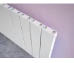 Дизайнерский радиатор LOJIMAX коллекция FLAT 500x1094 мм, Белый 