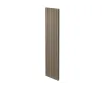 Calorifer decorativ LOJIMAX, colectia BAMBOO DOUBLE inaltimea 300 mm. latimea 239 mm. BRONZE MATT ANODISING