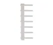 Uscător de prosoape decorativ LOJIMAX, colecția NUMMO STYLE Lățime 940 mm. Înălțime 450 mm. negru mat