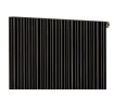 Calorifer decorativ LOJIMAX, colectia BAMBOO inaltimea 700 mm. latimea 239 mm. BLACK MATT ANODISING