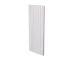 Calorifer decorativ  LOJIMAX colecția KALSEDON DOUBLE 2000x470 mm, Alb