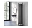 FLOOR STANDING ALUMINUM RADIATOR ROBA LUX высота 1800 мм. ширина 330 мм. белый мат