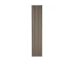 Calorifer decorativ LOJIMAX, colectia BAMBOO DOUBLE inaltimea 300 mm. latimea 239 mm. BRONZE MATT ANODISING