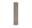 Calorifer decorativ LOJIMAX, colectia BAMBOO inaltimea 300 mm. latimea 839 mm. BRONZE MATT ANODISING