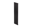 Дизайнерский радиатор LOJIMAX коллекция KALSEDON 1800x470 мм, BLACK SATIN