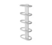 Uscător de prosoape decorativ LOJIMAX, colecția TEOS Lățime 390 mm. Înălțime 400 mm. alb mat