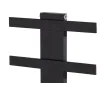 Uscător de prosoape de design LOJIMAX colecția ALBATROS STYLE 1540x450 mm, Negru