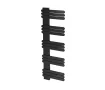 Uscător de prosoape decorativ LOJIMAX, colecția NUMMO Lățime 250 mm. Înălțime 400 mm. negru mat
