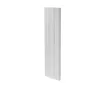 Calorifer decorativ LOJIMAX, colectia BAMBOO DOUBLE inaltimea 300 mm. latimea 239 mm. INOX MATT ANODISING