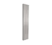 Дизайнерский радиатор LOJIMAX коллекция KALSEDON DOUBLE 1800x375 мм, INOX SATIN