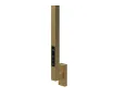 CARISA MAXIM Collection Designer Electric Towel Rail, 1500x30 mm, Brushed Brass