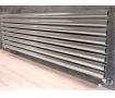 ALUMINUM HORIZONTAL RADIATOR BELLA HRZ высота 800 мм. ширина 522 мм. черный мат