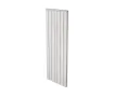 Calorifer decorativ LOJIMAX colecția LOVA LINE 600x967 mm, Alb