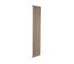 Calorifer decorativ LOJIMAX, colectia BAMBOO inaltimea 300 mm. latimea 839 mm. BRONZE MATT ANODISING